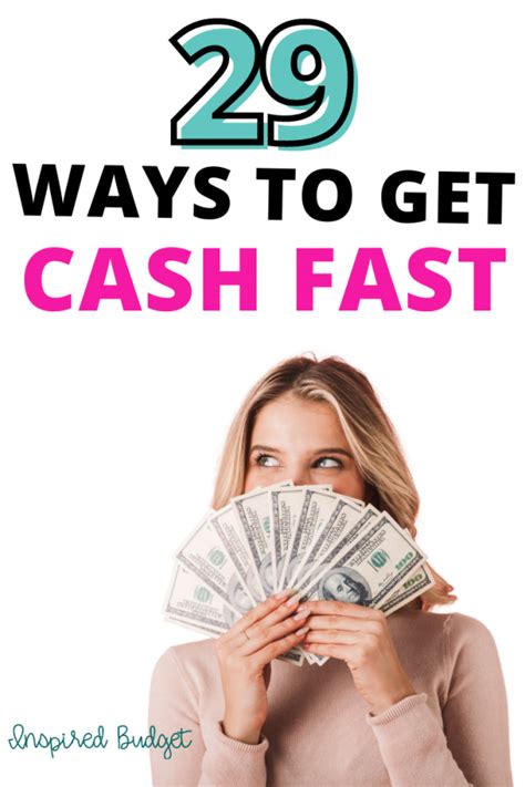 Get Cash Quick Ideas